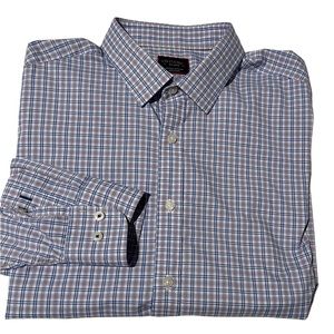 Untuckit men’s designer classic cotton long sleeve shirt xl, 25 inches pit-pit